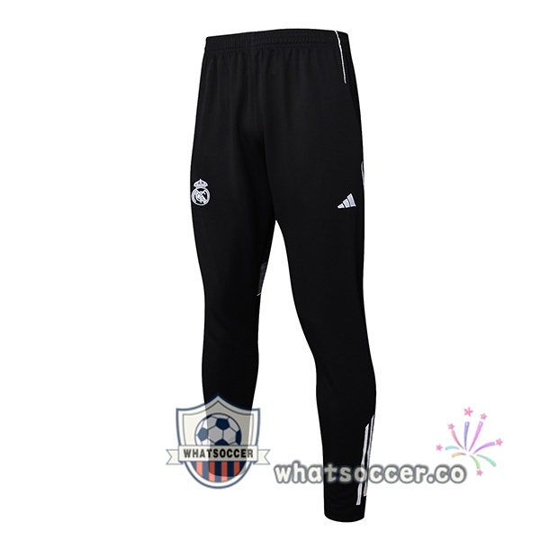 Real Madrid Soccer Pants Black 2025-2026