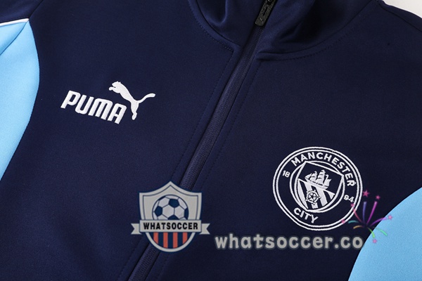 Training Jacket Manchester City Blue Royal 2025-2026