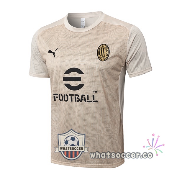 AC Milan Training T-Shirts Yellow 2025-2026