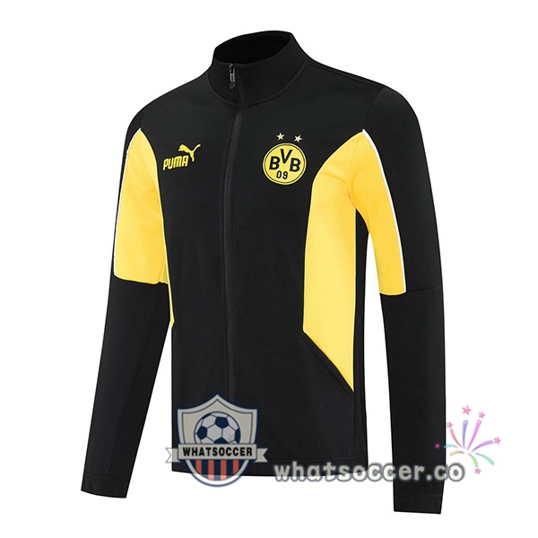 Soccer Jacket Dortmund BVB Yellow Black 2025-2026