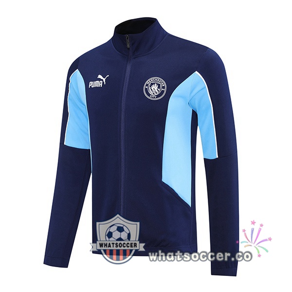 Soccer Jacket Manchester City Blue Royal 2025-2026