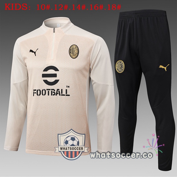 Tracksuit AC Milan Kids Yellow 2025-2026