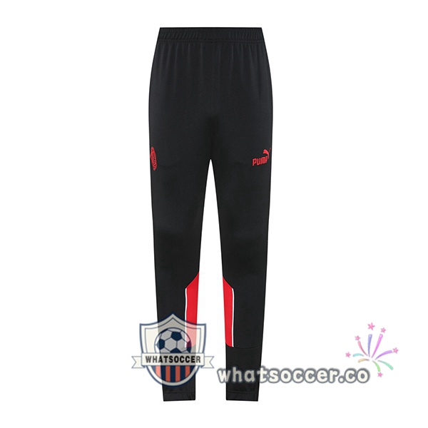 AC Milan Soccer Pants Black 2025-2026