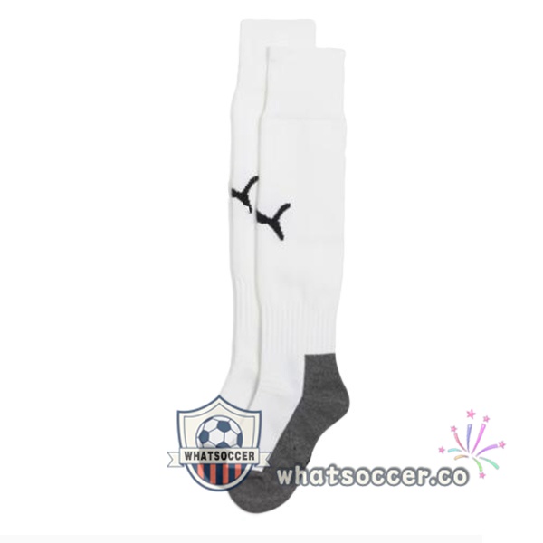 Portugal Away Soccer Socks White 2025-2026