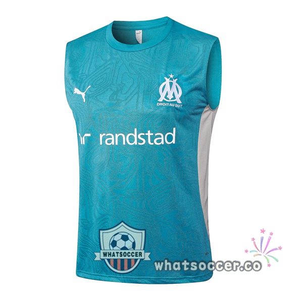 Olympique de Marseille Soccer Vest Blue 2025-2026