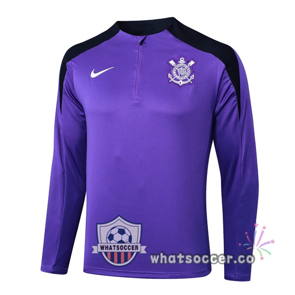 Soccer Sweater Corinthians Purple 2025-2026