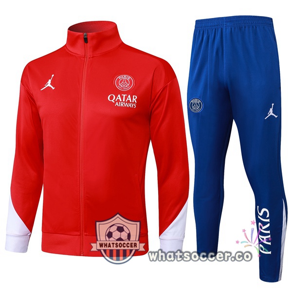 Training Jacket Jordan Paris PSG Red 2025-2026