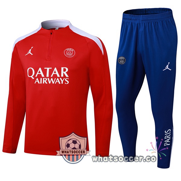 Tracksuit Jordan Paris PSG Red 2025-2026