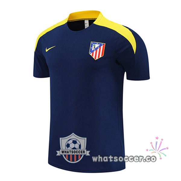 Atletico Madrid Training T-Shirts Blue Royal 2025-2026