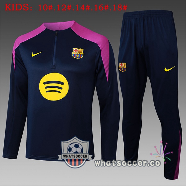 Tracksuit FC Barcelona Kids Blue Royal 2025-2026