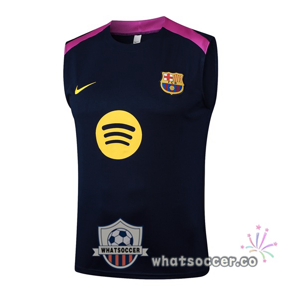 FC Barcelona Soccer Vest Blue Royal 2025-2026