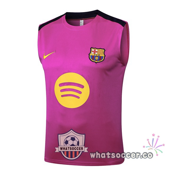 FC Barcelona Soccer Vest Purple 2025-2026