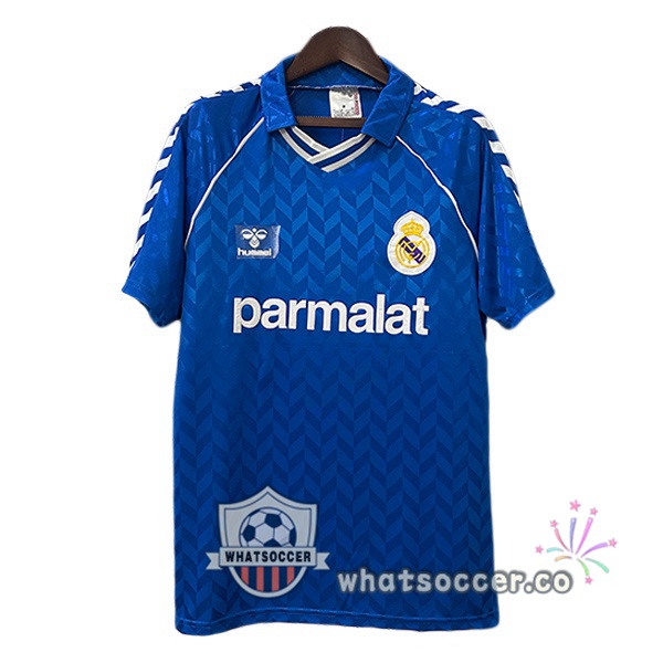 Real Madrid Retro Away Blue 1986-1988