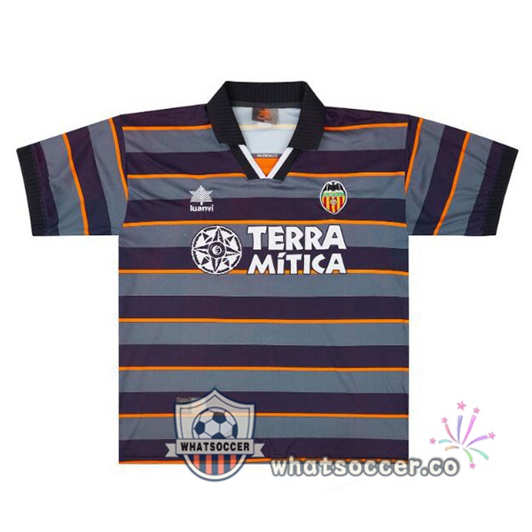 Valencia CF Retro Third Orange Gray 1999-2000