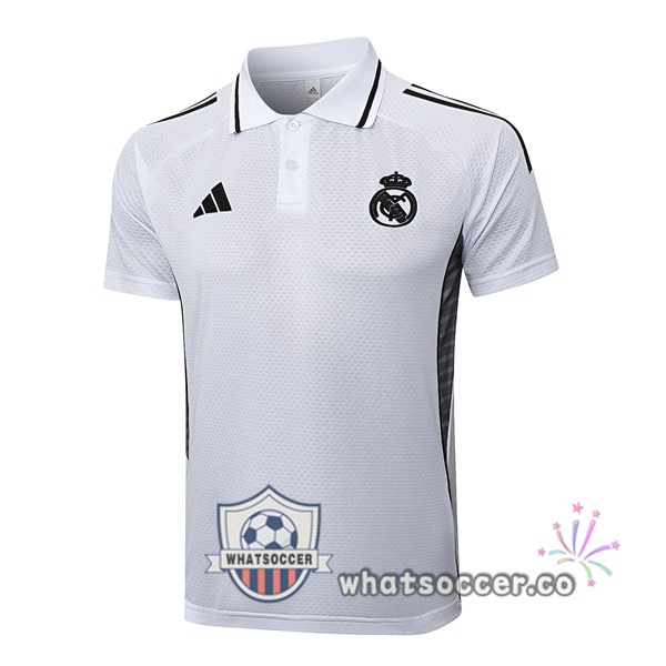 Training Polo Real Madrid White 2025-2026