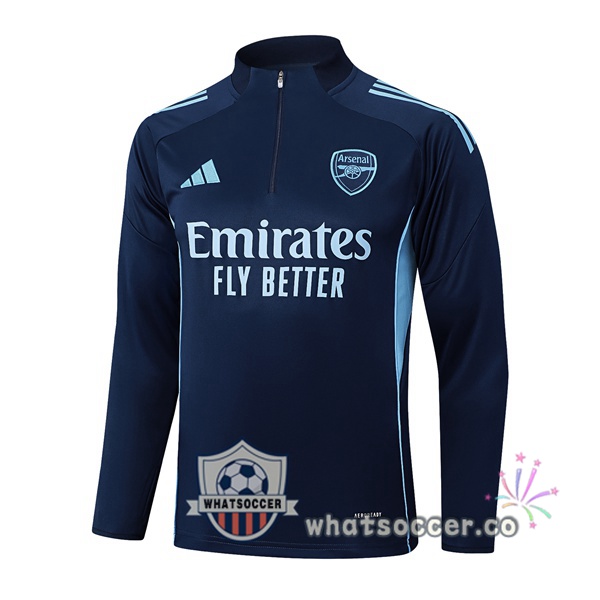 Soccer Sweater Arsenal Blue Royal 2025-2026