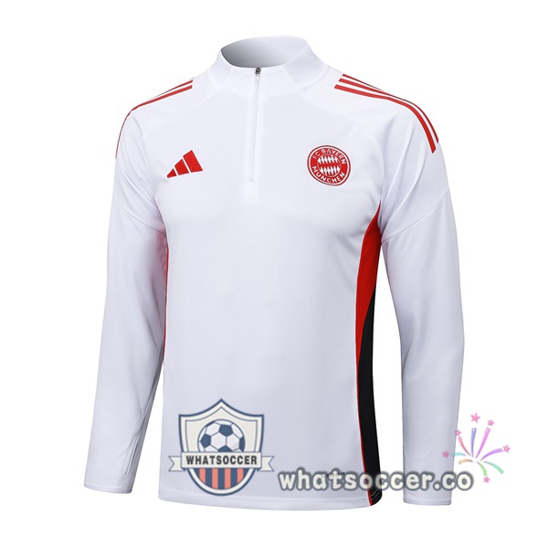 Soccer Sweater Bayern Munich White 2025-2026