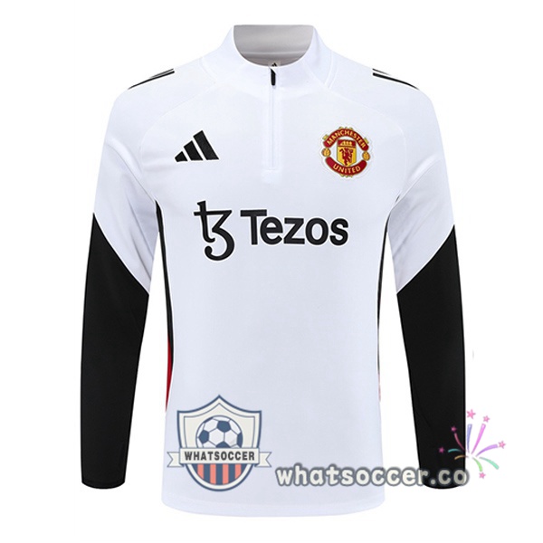 Soccer Sweater Manchester United White 2025-2026