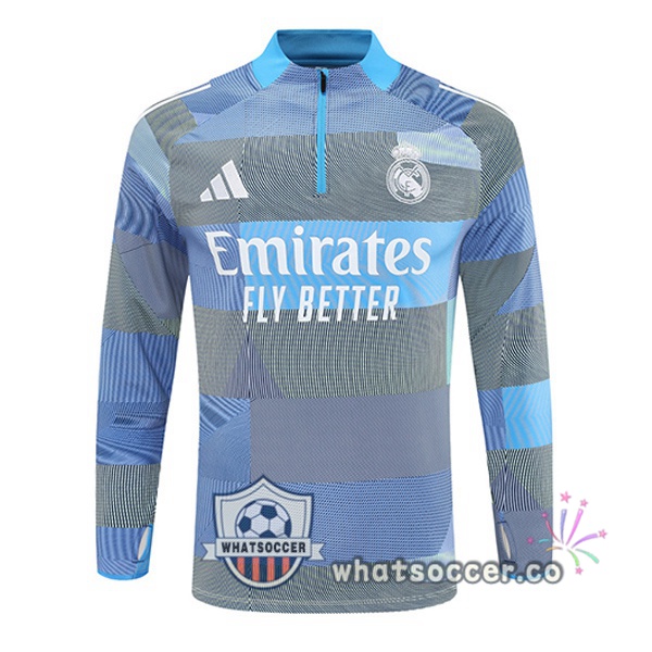 Soccer Sweater Real Madrid Blue 2025-2026