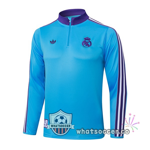 Soccer Sweater Real Madrid Blue 2025-2026