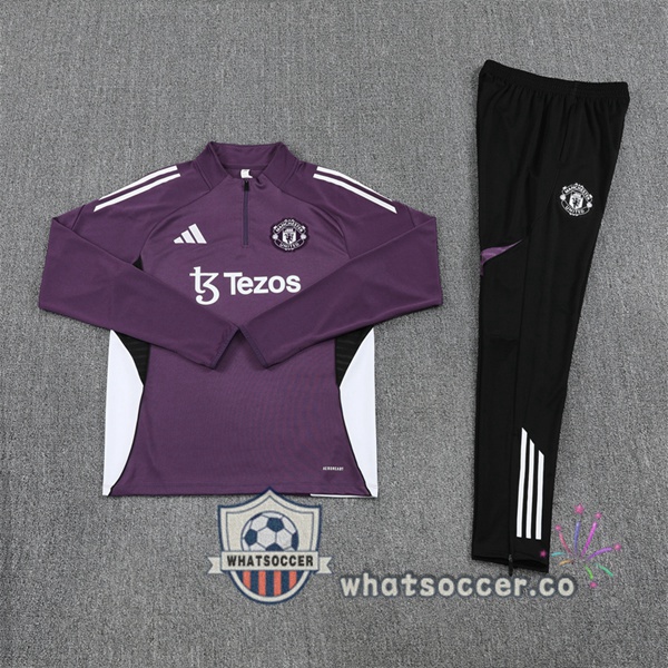 Tracksuit Manchester United Purple 2025-2026