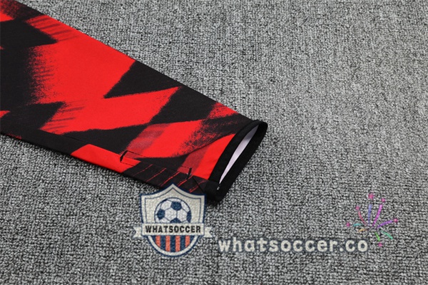 Tracksuit Manchester United Red Black 2025-2026
