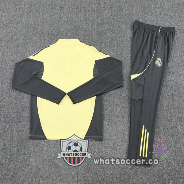 Tracksuit Real Madrid Yellow 2025-2026