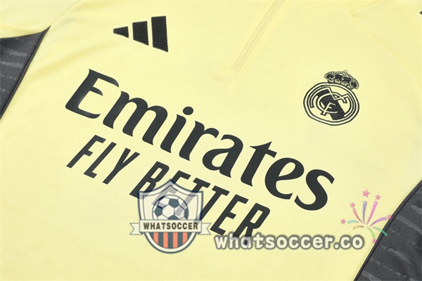 Tracksuit Real Madrid Yellow 2025-2026