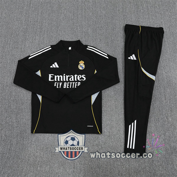 Tracksuit Real Madrid Black 2025-2026