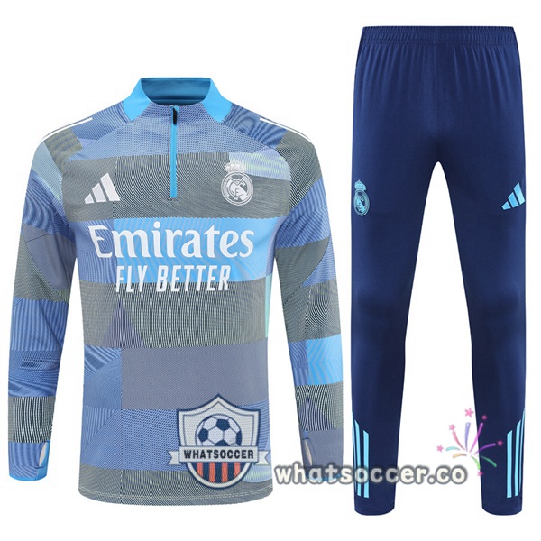 Tracksuit Real Madrid Blue 2025-2026
