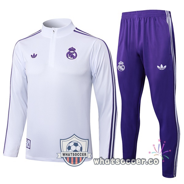 Tracksuit Real Madrid White 2025-2026