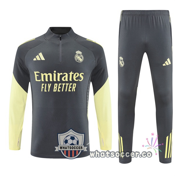 Tracksuit Real Madrid Gray 2025-2026