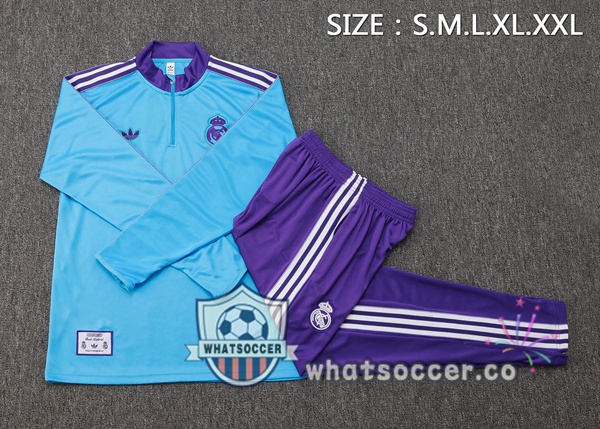 Tracksuit Real Madrid Blue 2025-2026