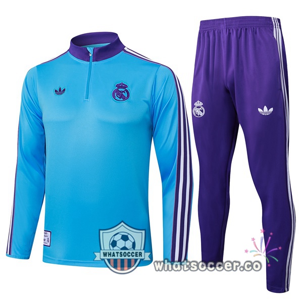 Tracksuit Real Madrid Blue 2025-2026