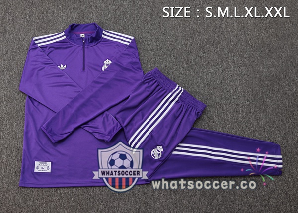 Tracksuit Real Madrid Purple 2025-2026