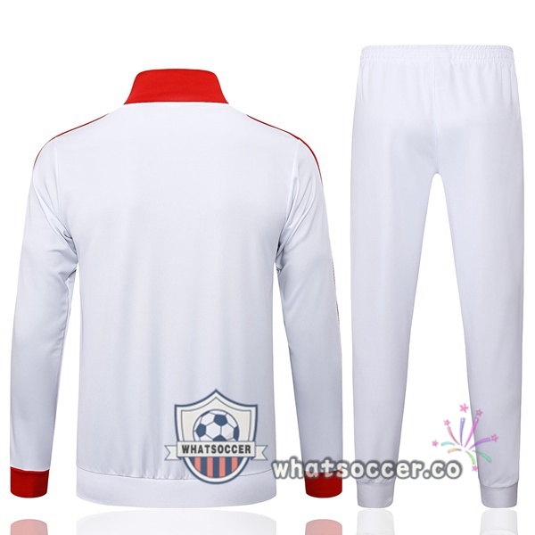 Training Jacket Bayern Munich White 2025-2026