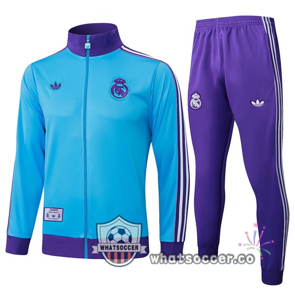 Training Jacket Real Madrid Blue 2025-2026