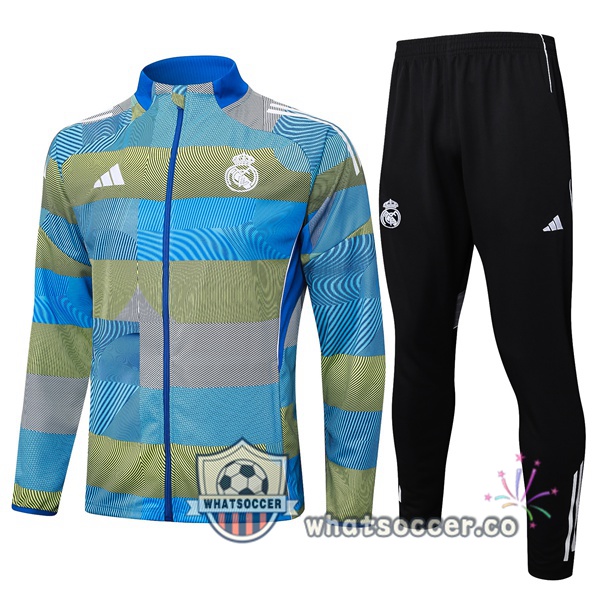 Training Jacket Real Madrid Blue 2025-2026