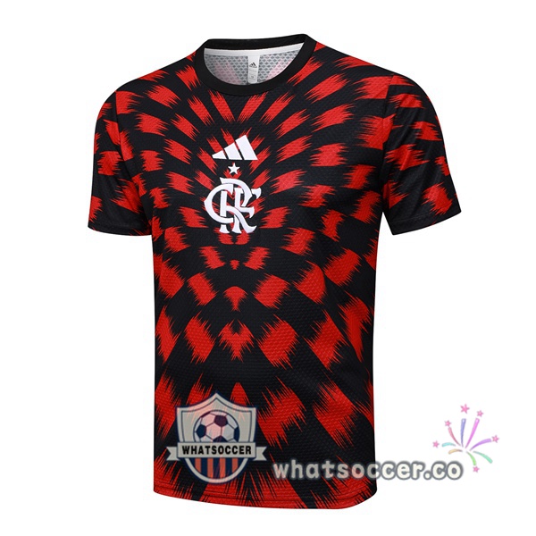 Flamengo Training T-Shirts Red Black 2025-2026