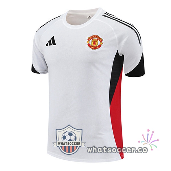 Manchester United Training T-Shirts White 2025-2026