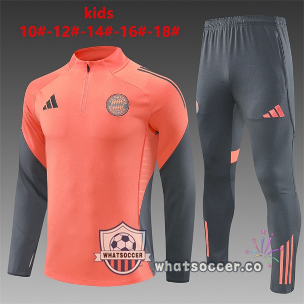Tracksuit Bayern Munich Kids Orange 2025-2026