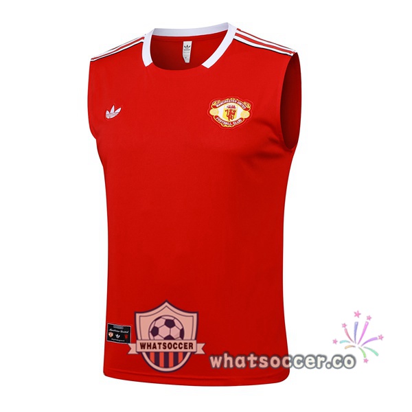 Manchester United Soccer Vest Red 2025-2026