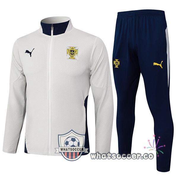 Training Jacket Portugal Gray 2025-2026