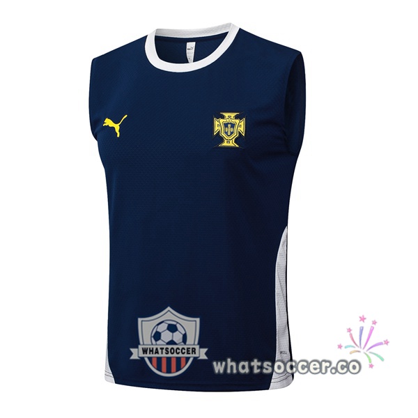 Portugal Soccer Vest Blue Royal 2025-2026