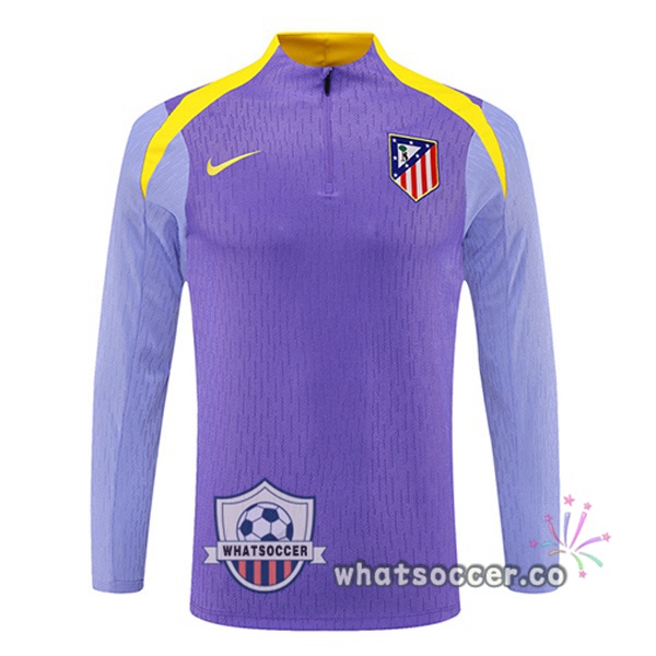 Soccer Sweater Atletico Madrid Purple 2025-2026