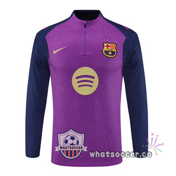 Soccer Sweater FC Barcelona Purple 2025-2026