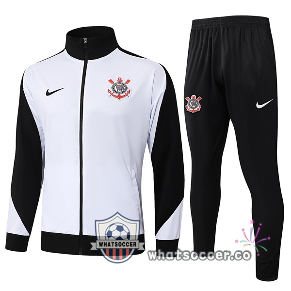 Training Jacket Corinthians White 2025-2026