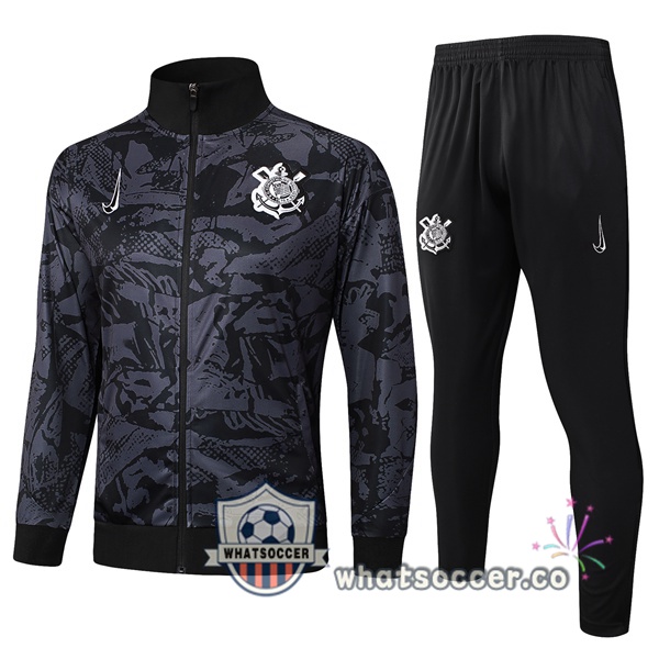 Training Jacket Corinthians Black 2025-2026
