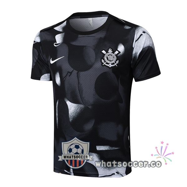 Corinthians Training T-Shirts Black 2025-2026