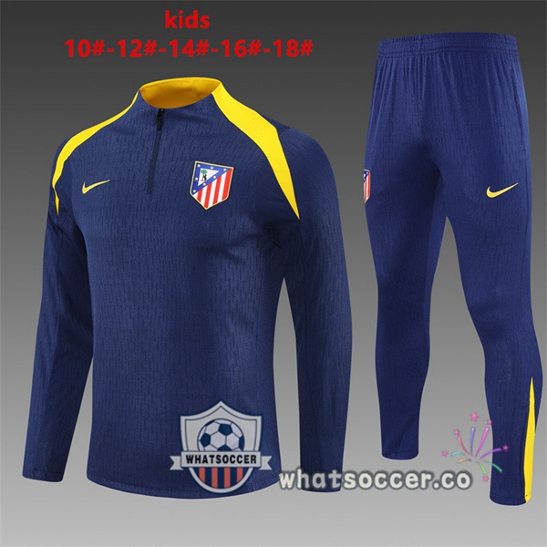 Tracksuit Atletico Madrid Kids Blue Royal 2025-2026